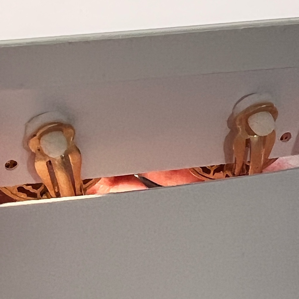 NWT Kendra Scott Sue Earrings Rare & Retired Neiman Marcus Exclusive Rose Gold! - Picture 10 of 10